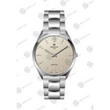 Hislon Hıslon CL216S-03SS Erkek Kol Saati - Krem