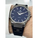 Hislon Orijinal Silikon Kordon Ultra Slim Erkek Kol Saati ILKCL127N-04BS - Siyah