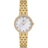 Hislon QL188G-02SG Kadın Kol Saati - Gold