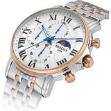 Hislon TM112T-02SR Erkek Kol Saati - Gümüş - Rose Gold