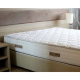 Hiss Bedding Kapitoneli Sıvı Geçirmez Alez - 120 x 200 cm - Beyaz