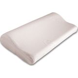 Hiss Medikal Ergonomik Boyun Destek Yastığı 30 x 60 cm - Beyaz