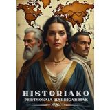 Historiako Pertsonaia Harrigarriak: Ezagutu historiako 30 pertsonaia harrigarrienak, biografia interesgarriekin eta ilustrazio fantastikoekin. ... VAN GOGH, GENGIS KAN... Eta beste asko!
