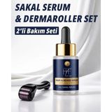 History And Future Haf For Men Saç & Sakal Güçlendirici Serum ve Roller Seti