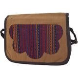 Hit Dükkan Kilim Kumaş Otantik Renkli Omuz Askılı (9CMX25CMX32CM) Iki Gözlü Kadın Çanta No4