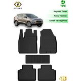 Hitaks Hyundai Tucson Araca Özel 4d Havuzlu Özel Oto Paspas 2010 2011 2012 2013 2014 2015 - Siyah