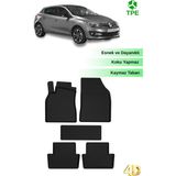 Hitaks Renault Megane 3 Uyumlu Paspas 2009 2015 Arası 4d Havuzlu Paspas - Siyah