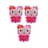 HitDukkan Hello Kitty 3 Adet Büyük Boy 43cmx55cm Folyo Balon (HELYUM) No:12