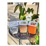 HitDukkan Vakumlu Saklama Kabı 900 Ml X 3 Adet Baharatlık 854126598124