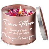 HITHESPO Noel için Anne Hediyesi, 9 oz Lavanta Kokulu Anne Mum, Anne Mumu, Anne Doğum Günü Hediyeleri, Anne Doğum Günü Hediyeleri, Anne Mumları Hediyeleri, Anne Mumları Hediyeleri, Anne Mumları
