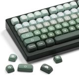 HITIME XVX Yeşil MOA Keycaps, PBT Özel Keycaps Yüzde 75, Özel Anahtar Kapakları Boya Süblimasyonu, Mekanik Klavye için Klavye Tuş Takımı