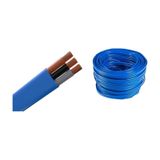 Hitit 3x1.5 Mavi Yassı %100 Bakır Ttr Kablo / 25 Metre
