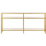 Hitit Dekorasyon Agata Gold Metal Ikili Dresuar&konsol - Sarı