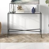 Hitit Dekorasyon Betsy Siyah Metal Dresuar 107 cm - Siyah - Naturel
