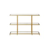 Hitit Dekorasyon Betty Gold Metal&cam Dresuar 107cm Gold