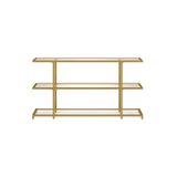 Hitit Dekorasyon Betty Gold Metal&cam Dresuar 140cm Gold1