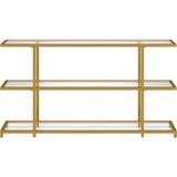 Hitit Dekorasyon Betty Gold Metal&cam Dresuar 140CM - Krem