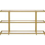 Hitit Dekorasyon Betty Gold Metal&cam Dresuar 140cm