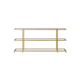 Hitit Dekorasyon Betty Gold Metal&cam Dresuar 160CM