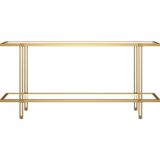 Hitit Dekorasyon Dolores Gold Metal&cam Dresuar 160cm