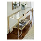 Hitit Dekorasyon Elia Gold Metal Dresuar/konsol Gold 100 x 40