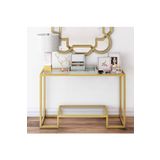 Hitit Dekorasyon Gold Metal Dresuar&konsol Linda
