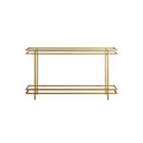 Hitit Dekorasyon Hana Gold Metal&cam Dresuar Gold