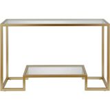 Hitit Dekorasyon Linda Gold Metal Dresuar&konsol - Altın