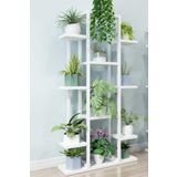 Hitit Dekorasyon Metal/ahşap Saksılık&Çiçeklik Mion