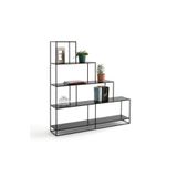 Hitit Dekorasyon Sat Siyah Metal Kitaplık