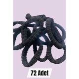 Hitit Socks 72’li Ekonomik Paket Renkli Lastikli Saç Tokası Günlük Kullanım