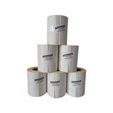 Hitmax 100 x 120 + 6 Termal Etiket G.100 mm Y.120 mm Bir Rulo 250 Adet - 100 x 120 mm