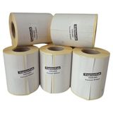 Hitmax 100 x 80 + 8 Termal Etiket G.100 mm Y.80 mm Bir Rulo 400 Adet - 100 x 80 mm