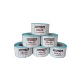 Hitmax 40 x 20 + 6 Termal Etiket G.40 mm Y.20 mm Bir Rulo 1000 Adet - 40 x 20 mm