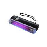 Hitteknoloji Florasan Modelli UV Lamba, Sahte Para Dedektörü, Siyah, 16cm