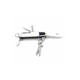 hitteknoloji Mini Fonksiyonel Çakı, Tornavida, Makas, Tirbuşon, Gazoz Açacağı, Bıçak, Gümüş