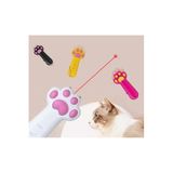 Hitteknoloji Pilli Lazer Kedi Oyuncağı, UV Işık, Beyaz