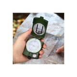 hitteknoloji Yeşil Fosforlu Ölçekli Avcı Dağcı Kampçı Pusulası, 8,5 x 6,3 x 2,6 cm
