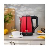Hitze Paslanmaz Çelik Su Isıtıcı (Kettle)-Kırmızı