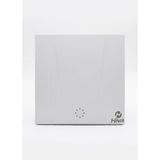 Hiva Dekoratif Banyo ve WC Aspiratörü, Sessiz Duvar ve Tavan Tipi Havalandırma Fanı, Panel Kapaklı Mutfak ve Banyo Aksiyel Fan - Beyaz (Ø120mm)