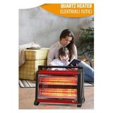 Hiva HS1001 1800W Elektrikli Isıtıcı 4x4