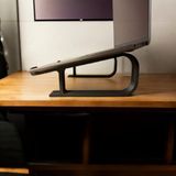 Hivhestın 3D Yazıcı Baskı Ergonomik Laptop Standı – PLA Malzeme, 2 Parça, 21x10 cm