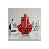 hivhestın Asi Parmak Telefon Standı - 3D Baskı Sanat Eseri | 16x11 cm