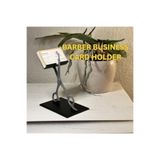 hivhestın Berber Kartvizitlik - Makas Tasarımlı İş Kartı Tutucu - 20 cm Yükseklik -3D Baskı