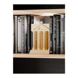 Hivhestın Dekoratif Roma Tapınağı Tasarımlı Book Nook Kitaplık Lambası Ve Kitap Ayracı