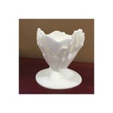 hivhestın El Şeklinde 3D Yazıcı Dekoratif Kase - 17x17x15 cm Beyaz 17 x 17