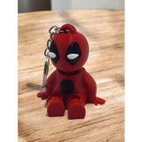 Hivhestın Eşsiz Baby Deadpool 3D Baskı Anahtarlık&Çanta Süsü(2 ADET)