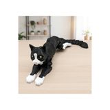 hivhestın Hareketli ve Esnek! Pisi Bük | 20cm 3D Baskı Kedi Heykeli | Biyobozunur PLA Malzeme