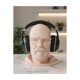 hivhestın "Heisenberg" Kulaklık Standı - 3D Baskı | 20 cm | PLA Malzeme | Beyaz & Ten Rengi Seçenekli Bej