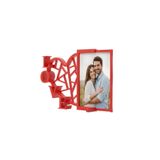 hivhestın Kalpli LOVE Fotoğraf Çerçevesi - 3D Baskı (13x10 cm) Kırmızı 13 x 21